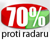 Stále více než dvě třetiny Čechů v ČR radar nechtějí !
