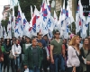 Řecko - Protesty u základen NATO