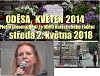 Projev Lenky Procházkové na pietním shromáždění na Václavském náměstí ke čtvrtému výročí masakru v Oděse